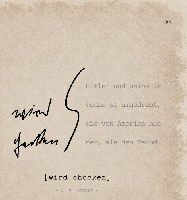 Kachelbild zum Forschungsprojekt Die postnazistische Gesellschaft